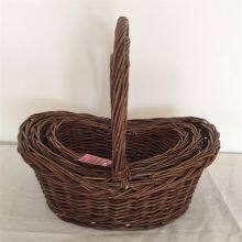 Colors And Style Available Wicker Basket Arc top shape