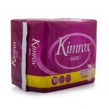 Sanitary Pads For Women, Maxi Super Absorbent Night Pads, With Wings, Unscented, 10 Count thumbnail-4