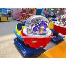 Guangdong Zhongshan Tai Le Play Children's Indoor and Outdoor Waterproof Glass Steel Coin-operated Self-service Swinging Machine Shake Car Space Flight Spray Snow Capsule thumbnail-5