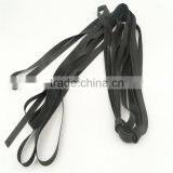Black No-slip Ribbed Rubber Band thumbnail-2