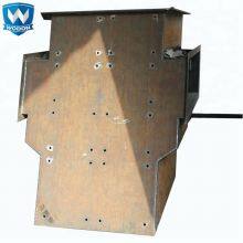 Wodon Popular Bimetallic Compound Abrasive Plates for Chute Liner thumbnail-4
