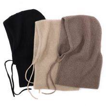 Winter Warm Knitted Neck Scarf&hat 100%cashmere thumbnail-4