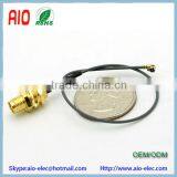 Rf1.13 RP-SMA Female Bulkhead Connector to UFL Female Connector RF Antenna Adapter Cable thumbnail-4