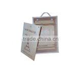 Rectangular Wooden Wine Box thumbnail-2