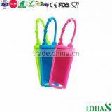 Customized Logo Silicone Coloring Hand Sanitizer Pocket Holder thumbnail-1