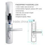 New Keyless Touch Screen Electronic Digital Fingerprint Security Door Lock Quality Choice thumbnail-1