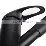 Top Level Black Pull Out Chrome Surface Single Lever Kitchen Mixer thumbnail-3