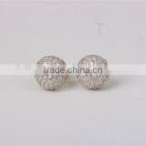 2016 Semicircular 925 Silver Luxury Jewelry Earring for Ladies Wholesale thumbnail-2