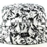 Multi Color 100% Cotton Outdoor Travel Anti-sunshine Print Bucket Hat thumbnail-4