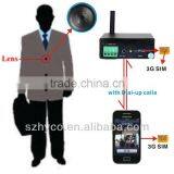 Real-time Video Suveillance Hidden 3G Button Camera