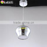 Creative LED Droplight 18W Plating Silver Color Lantern Chandelier Dining Room LED Pendant Lights thumbnail-3