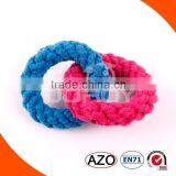 JOROY new product ring shape cotton dog toy