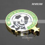 Green Box Packing Round Star Shaped Promotional Club Football Match Customize Sports Game Metal Medal thumbnail-4