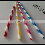 Hot Selling Hard Striped Plastic Drinking Straw