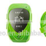 wrist gps tracker for children gps kids security watch with SOS panic button, LBS+GPS, mobile apps and long battery life