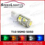 Car Led Light T10 9SMD 5050 LED Car Light Bulb