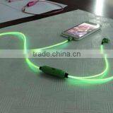 2015 Hot Selling Item EL Visible Flashing Light Earphone for Sports With High Quality thumbnail-4