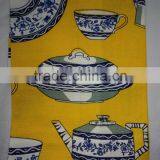 Kitchen Digital Printed Linen Tea Towel for Home Decorationl,promotion --sun Flower Design thumbnail-4