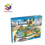 Mini Theme City Miniature 3D Paper Cardboard Jigsaw Puzzle thumbnail-3