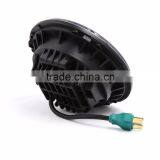 7" LED Headlight For Harley Daviddson Motorcycle Black Chrome Projector Daymaker HID LED Light Bulb JK Wrangler LED Headlamp thumbnail-4