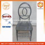 Silver Resin Wedding Phoenix Double C Chair thumbnail-1