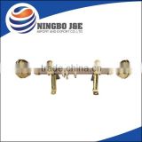 hot sale 35mm single golden curtain pipe made in UAE
