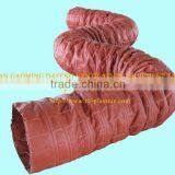 Red Fiberglass Heat Resistant Insulated Air Ducting thumbnail-1