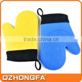 Flexible Heat Resistant five fingers silicone barbecue gloves