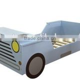 Wood cheap funky furniture boy jeep car bed for single