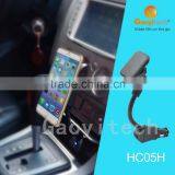 Own factory usb car charger mobile phone holder