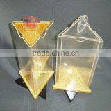 Rotating Acrylic Menu Block Holder/ Acrylic Tent Card Stand thumbnail-1