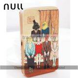 Passport Cell Phone and Card Holer Leather Young Girl Wallet With Frame thumbnail-3