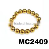 gold tone magnetic copper bracelet health magnetic bracelet wholesale