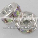 Unusual Beads for Jewelry Making, Grade "A" Rhinestone(RSB038NF-02)