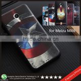 Samco 3D Embossed Print Custom Cellphone Case Phone Skins for Meizu MX6