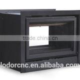 2 Sided Wood Stove With Fireplace Steel thumbnail-2