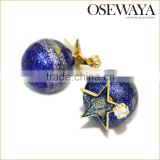 beautiful galaxy style fantastic earring quality osewaya japan products