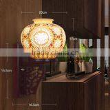 Jingdezhen Hollow Pastel Wall Lamp Holder Wall Fancy Light thumbnail-2