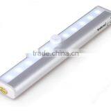 Portable Wireless Motion Sensing LED Closet Night Light Stick-on Anywhere(Rechargeble) thumbnail-2