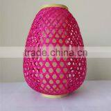 wholesale cheap price man made out door bamboo lantern