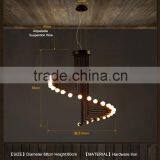 Chandeliers & Pendant Lights Suspended Ceiling Lighting Interior Indoor Houseware Residential Ceiling Lamp thumbnail-5