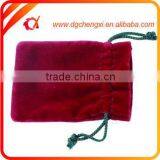 Customized Logo Wholesale Colorful Eco-Friendly Velvet Pouch / Velvet Jewelry Pouch / Velvet Bag for Golf Tools Gift Jewelry