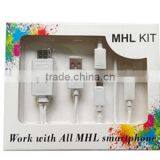 2m/6ft MHL KIT Media Adapter Full 1080p Micro 5pin for S5/S4/S3 HTC LG HW NRZU