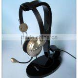 China Wholesale Black Customized Flip Acrylic Earphone Display
