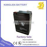 4ah Maintenance Fee Battery 6v 4ah Sealed Lead Acid Battery From Kanglida Manufacturer