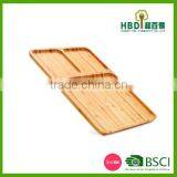 Best Selling Bamboo Food Storage Tray 3 Compartment Food Tray thumbnail-2