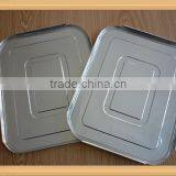 Rectangular Disposable Catering Aluminum Foil Container Lid thumbnail-6
