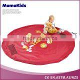 Folding Round Toy Organizer Bag , Toy Storage