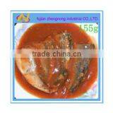 Not for Vegetarian 155g Canned Mackerel Fish in Tomato Sauce(ZNMT0068)
