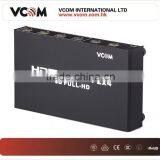 2015 Hot Sale 2 Input 4 Output HDMI Switch Splitter Support 1080P, 3D, 4K*2K